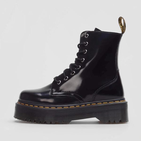 Dr. Martens women's platform boots Jadon Polished Smooth black 15265001