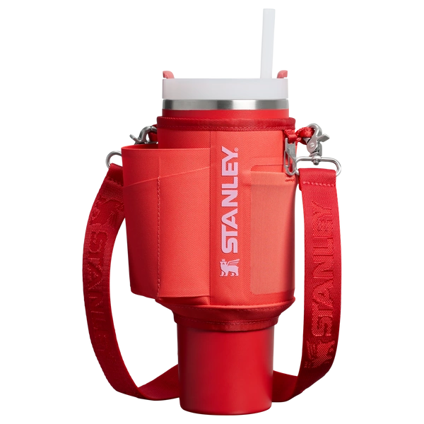 Stanley The All Day 1.2L Quencher Carry-All Hot Coral