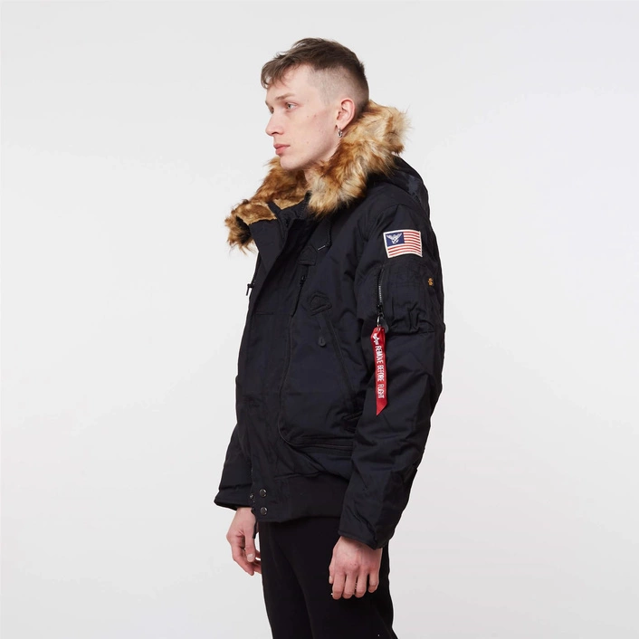 Alpha Industries POLAR JACKET SV BLACK
