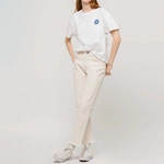 Kaotiko Cropped Straight Nature Trousers
