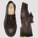 Dr. Martens Tassel Loafers Adrian Crazy Horse Dark Brown 30917201