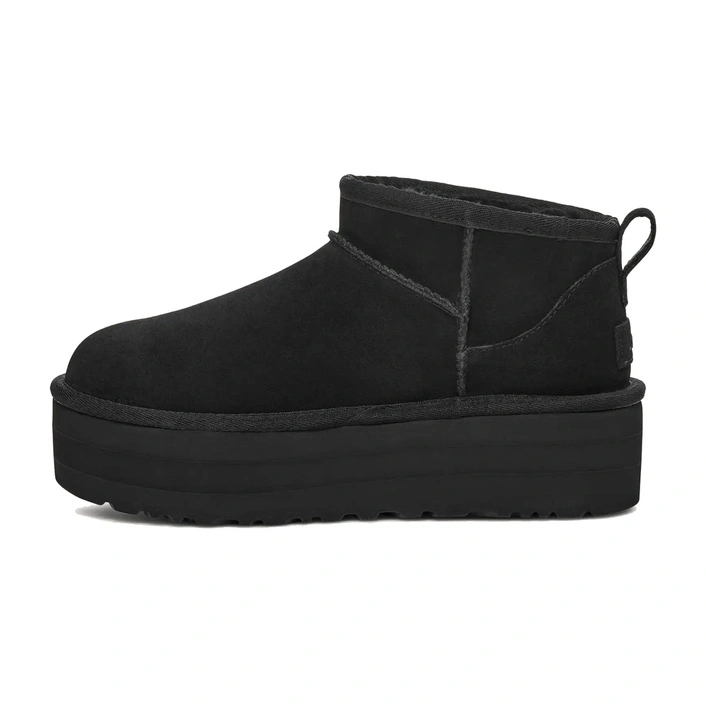 UGG W CLASSIC ULTRA MINI PLATFORM BLACK