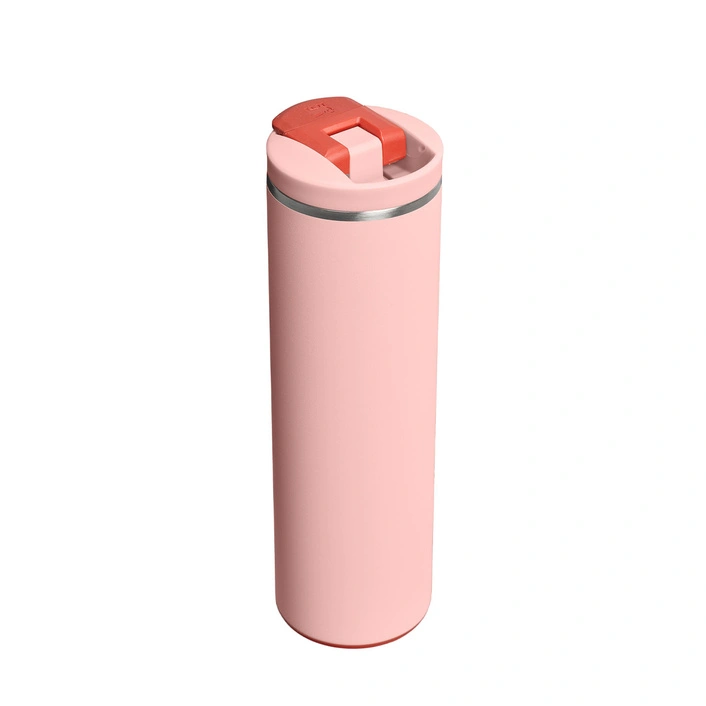 Stanley Insulated Mug Aerolight Transit Flip Top 0.47L Peach Rose