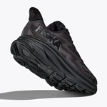 HOKA WOMAN'S CLIFTON 9 BLACK/BLACK 1127896-BBLC