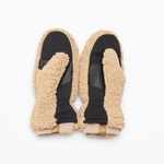 UGG W SHERPA MITTEN LOGO CARAMEL