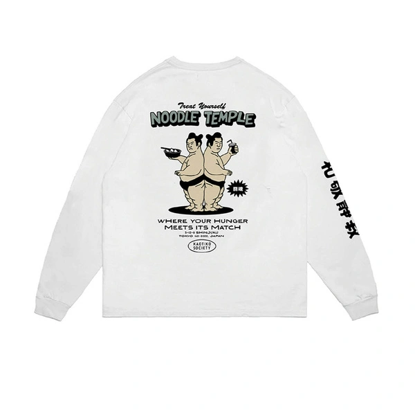 Kaotiko Noodle Temple Long Sleeve AT058-01-G002