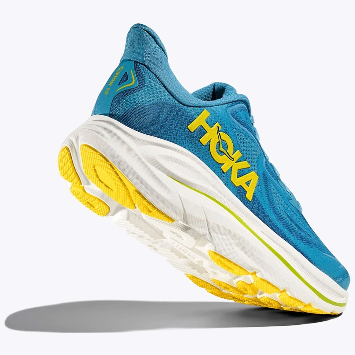 HOKA Clifton 10 Men's Running Shoes Alpine Blue / Foggy Night