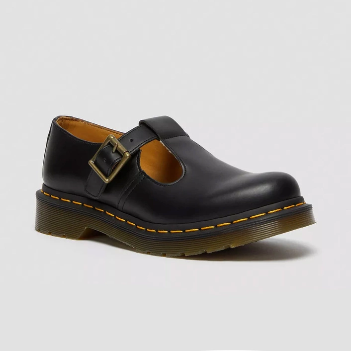 Dr. Martens Polley Smooth Leather Mary Jane Shoes