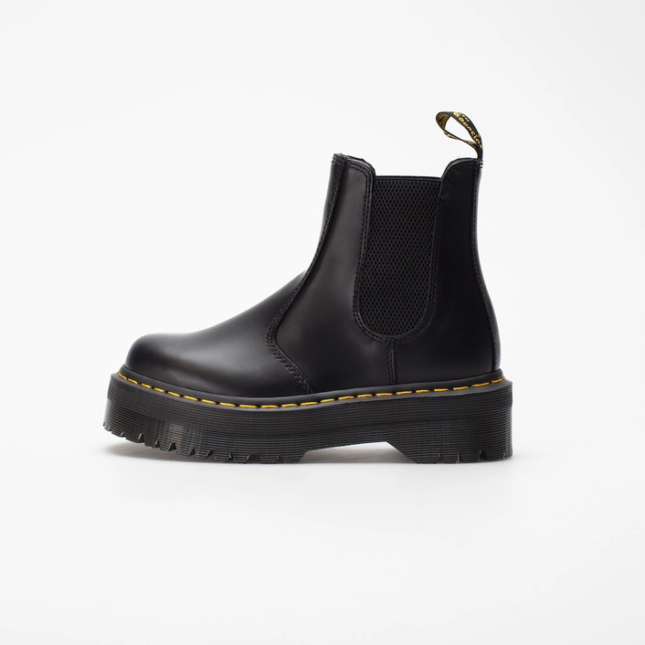 Dr. Martens 2976 QUAD POLISHED SMOOTH BLACK 24687001