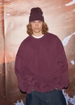 Coalition CLTN WASHCREW Men's sweatshirt – plum