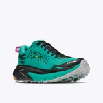 HOKA Mafate 5 Women's Trail Running Shoes Black/Electric Aqua