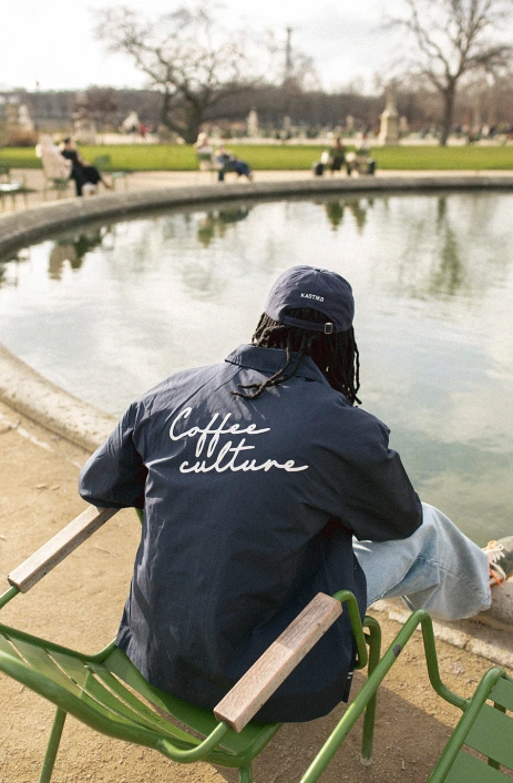 Kaotiko Coffee Culture Navy Jacket AS020-01-E002