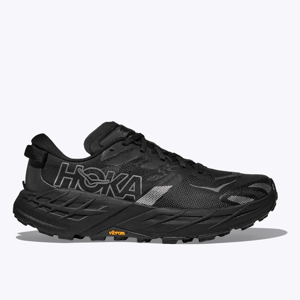 HOKA Speedgoat 7 Women's Trail Running Shoes Black/Outer Orbit