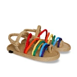 Bohonomad Havana Rope Sandal - Beige/Multi