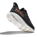 Hoka WOMEN'S CLIFTON 9 BLACK/ROSE GOLD