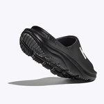HOKA Ora Athletic Slide Unisex Recovery Slides Black / White