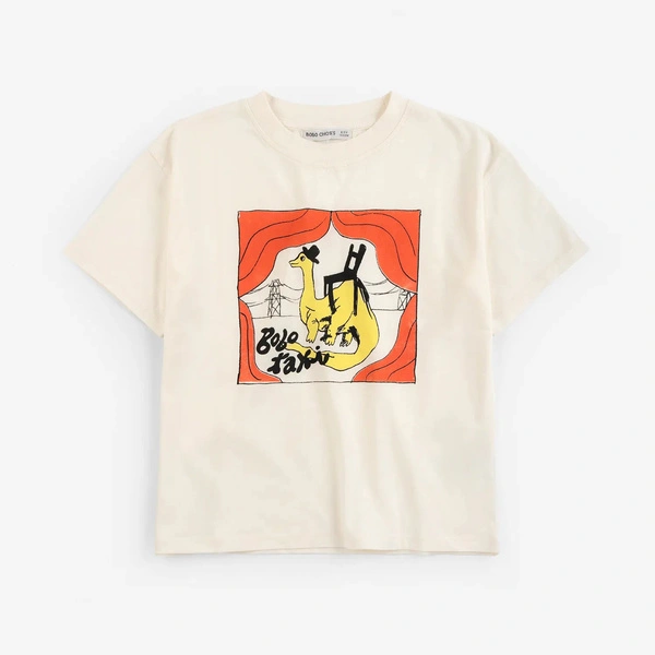 BOBO CHOSES Taxi Saurus T‑shirt