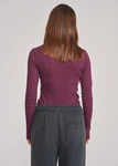 Coalition CLTN FARON Women's long-sleeve T-shirt – plum
