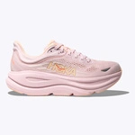 HOKA Bondi 9 Women's Running Shoes Lilac Cream / Tangerine Glow