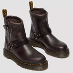 Dr. Martens biker boots Anistone Harness Crazy Horse dark brown 41870200
