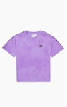 Champion WMNS ORGANIC COTTON BLEND TIE DYE T-SHIRT PURPLE