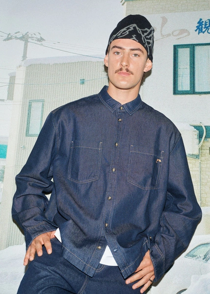 Coalition CLTN JORK Men's Shirt – dark navy