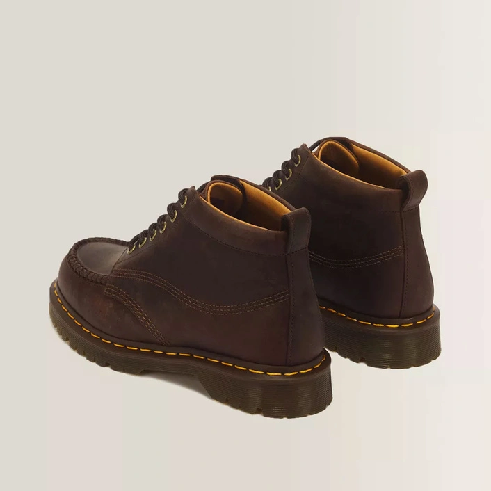 Dr. Martens Chukka Boots Lowell Crazy Horse Dark Brown 43350201
