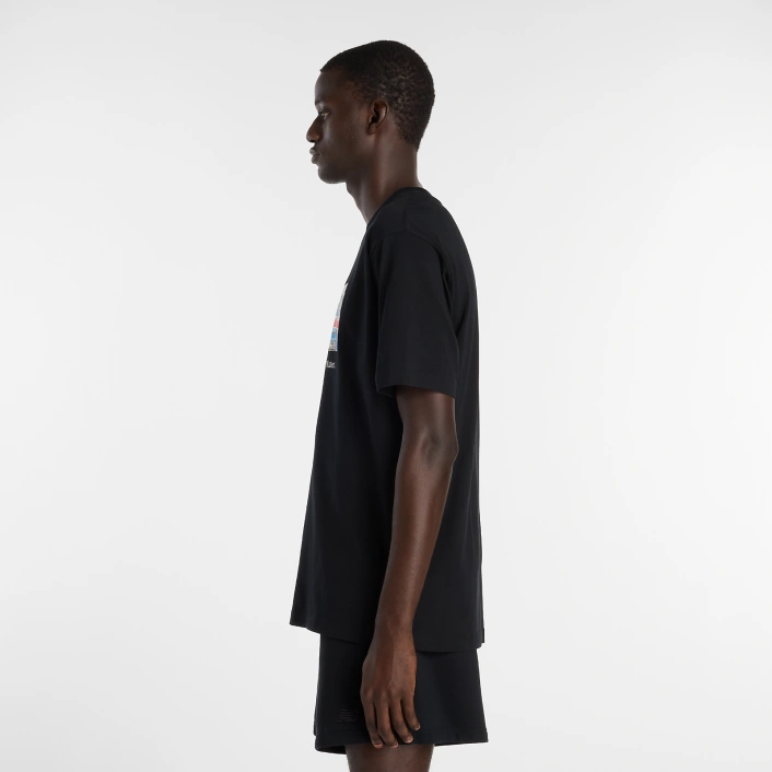 New Balance Men's Black T-shirt MT61H0DXBK