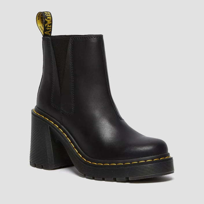 Dr. Martens women's heeled Chelsea boots Spence Sendal black 26440001