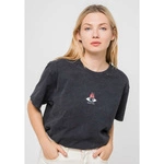 Kaotiko Moon Sphynx Washed T-Shirt Black