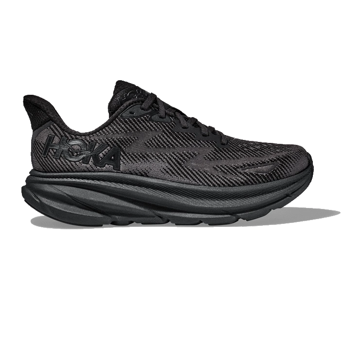 Hoka MEN'S CLIFTON 9 BLACK/BLACK