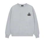 Kaotiko Crew Oversize Sushi Stare Gray AT065-01-G002