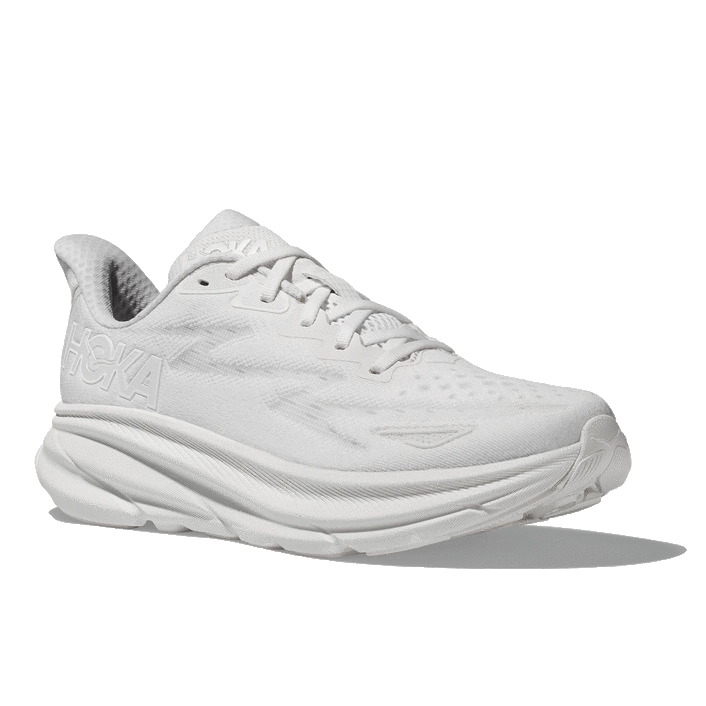 HOKA Clifton 9 Men's Running Shoes White / White