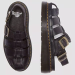 Dr. Martens Fisherman Sandals Wrenlie Grizzly Black 31524001