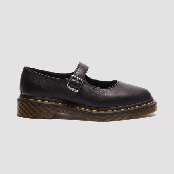 Dr. Martens Mary Jane Ballet Flats Elphie Virginia Women's Black 40685001