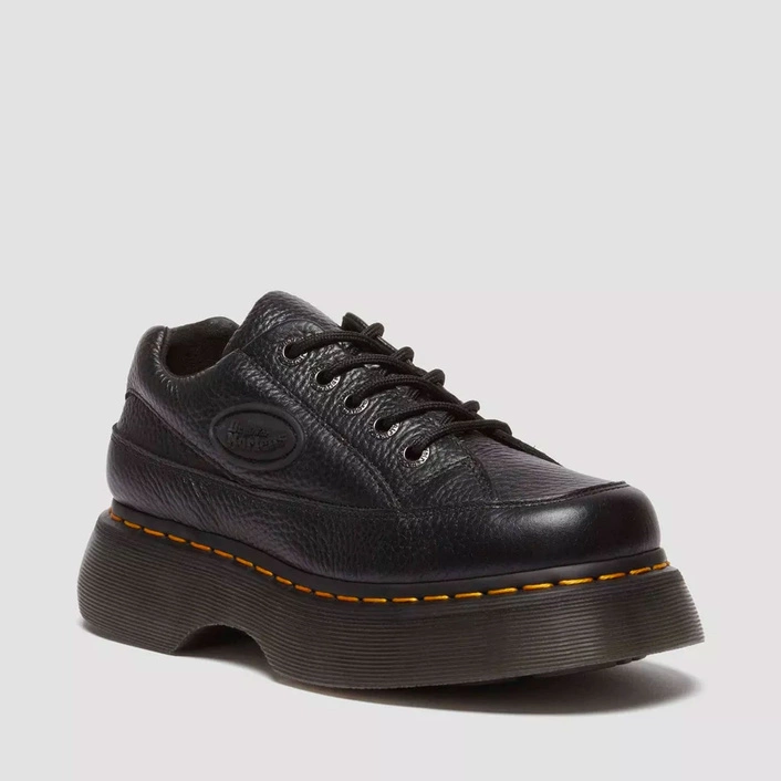 Dr. Martens Shoes Buzz 5-Eye Milled Nappa Women's Black 41060001