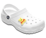 Crocs JIBBITZ Winnie The Pooh Face Charm