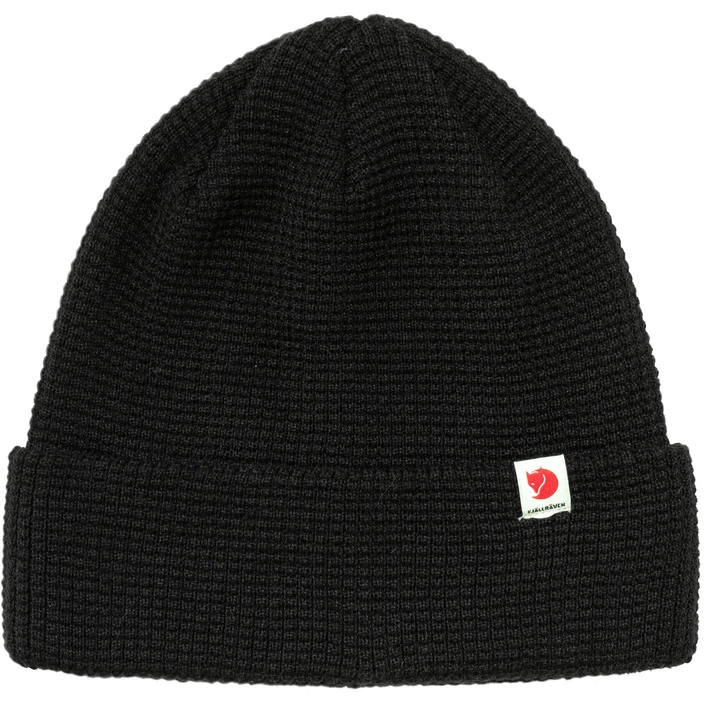 Fjallraven Tab Hat Black – Lightweight and comfortable beanie
