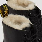 Dr. Martens women's fur-lined boots 1460 Serena black 21797001