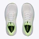 HOKA Clifton 11 Women's Running Shoes Frost/Neon Yuzu