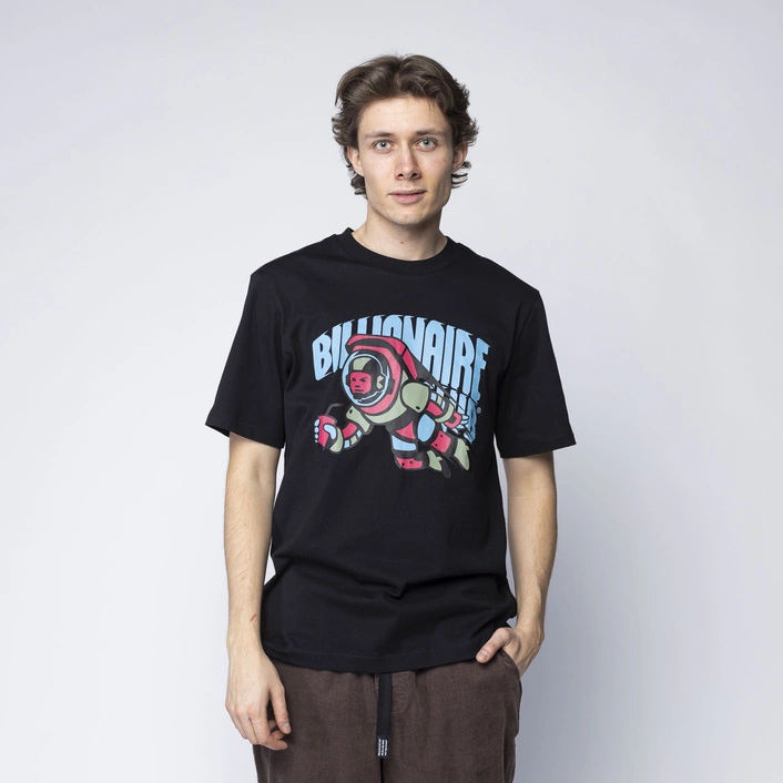 Billionaire Boys Club CAFETERIA LOGO T-SHIRT - BLACK