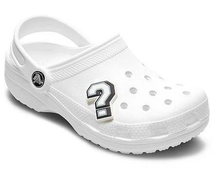 Crocs JIBBITZ Question Mark