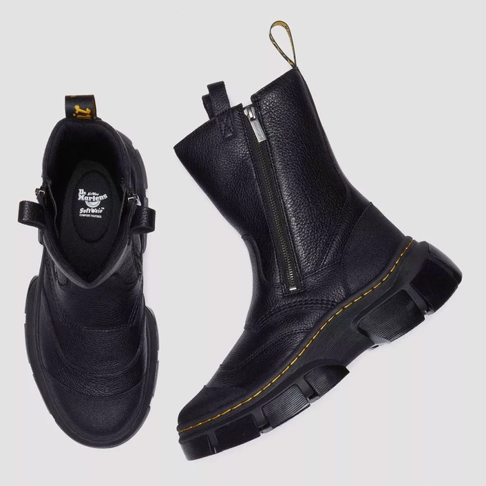 Dr. Martens High Slip-On Boots DMXL Rigger Black 41192001