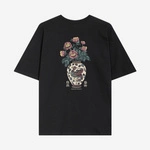Kaotiko Washed Blood Of China Black T-shirt AR073-01-G002