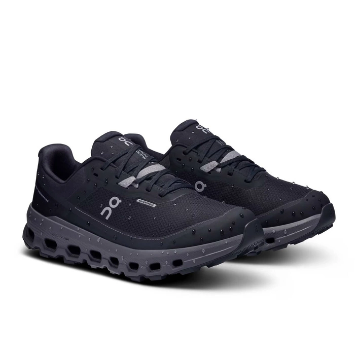 On Cloudvista 2 Waterproof – Women’s Black Trail Running Shoes 3WE30160106
