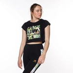 New Balance Women's Essentials Botanical T-Shirt Black