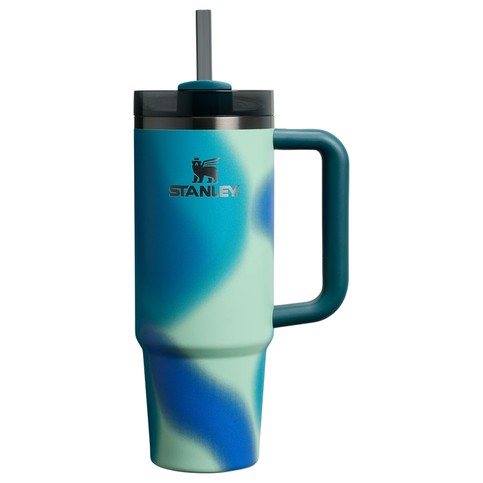 Stanley Quencher H2.O FlowState™ 0.89L Coastal Teal Motion - Summer Limited Edition