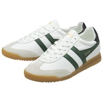 Gola Classics Men's Torpedo Leather Trainers CMB622IN White/Evergreen/Black