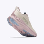HOKA Clifton 11 GLM GORE-TEX Women's Waterproof Running Shoes Alabaster/Pink Opal