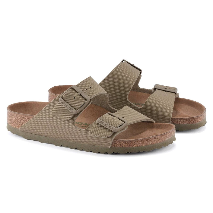 Birkenstock Arizona Rivet Logo VEGAN Faded Khaki 1024065